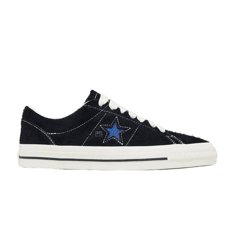 Quartersnacks x Converse One Star Pro Low 'Black' Black/Egret/Hyper Blue