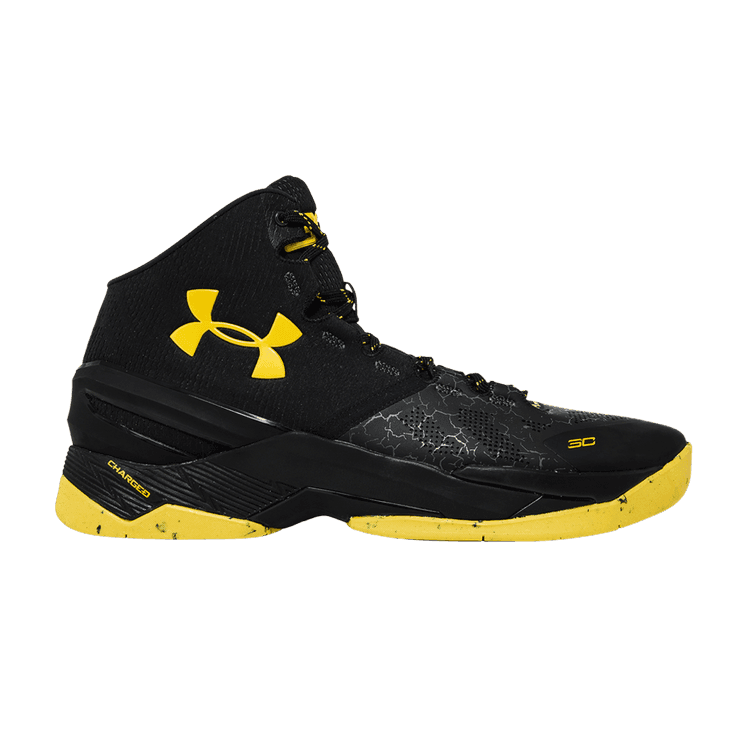 Under Armour Curry 2 'Black Knight' Black/Black/Taxi