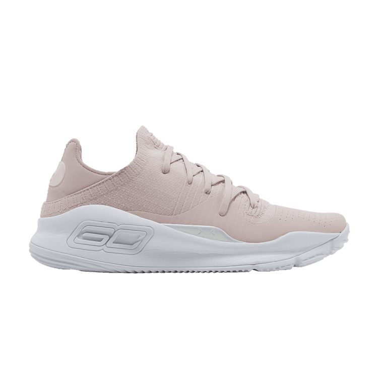 Under Armour Curry 4 Low 'Pink' Sample Pink/White