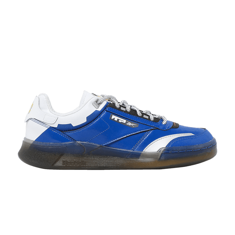 Power Rangers x Reebok Club C 'Triceratops Zord' Humble Blue/White/Silver Metallic