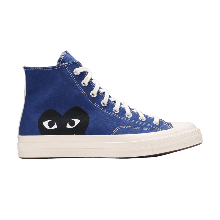 Comme des Garçons PLAY x Converse Chuck 70 High 'Blue Quartz' Blue Quartz/Egret/Black