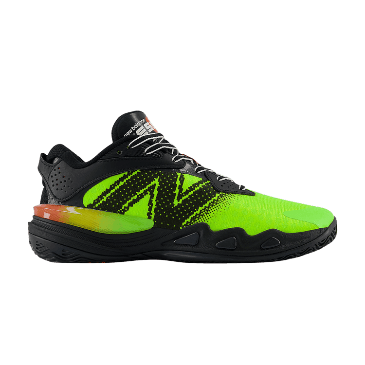 New Balance Hesi Low V2 'Pixel Green' Pixel Green/Black/Neo Flame