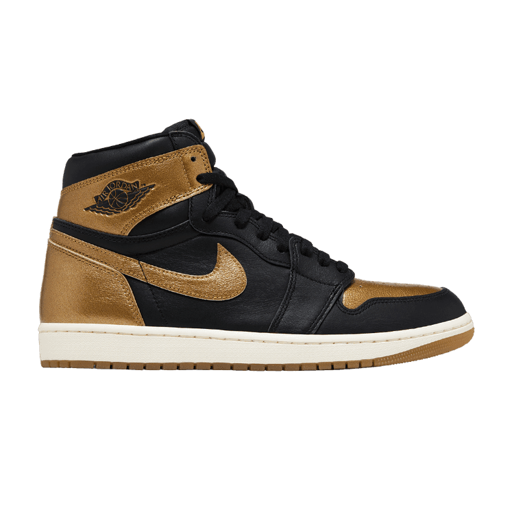 Air Jordan 1 Retro High OG 'Black Gold' Black/Metallic Gold/Sail