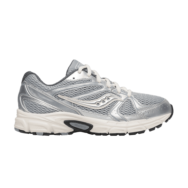 Saucony Wmns Grid Ride Millennium 'Silver Cream' Silver/Cream