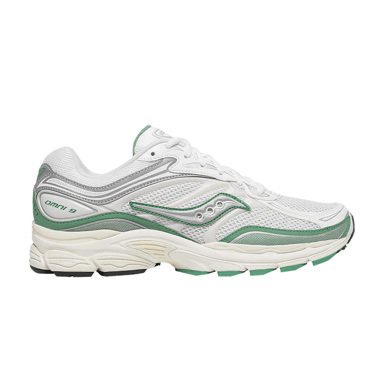 Saucony ProGrid Omni 9 'Tomorrow, Meet Yesterday Pack - Green' Ivory/Green