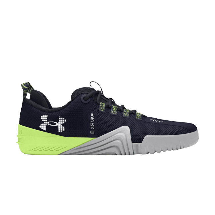 Under Armour TriBase Reign 6 'Midnight Navy Morph Green' Midnight Navy/Morph Green/White