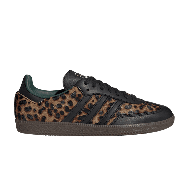 adidas Wmns Samba OG 'Cheetah Pack - Collegiate Green' Core Black/Collegiate Green/Cream White
