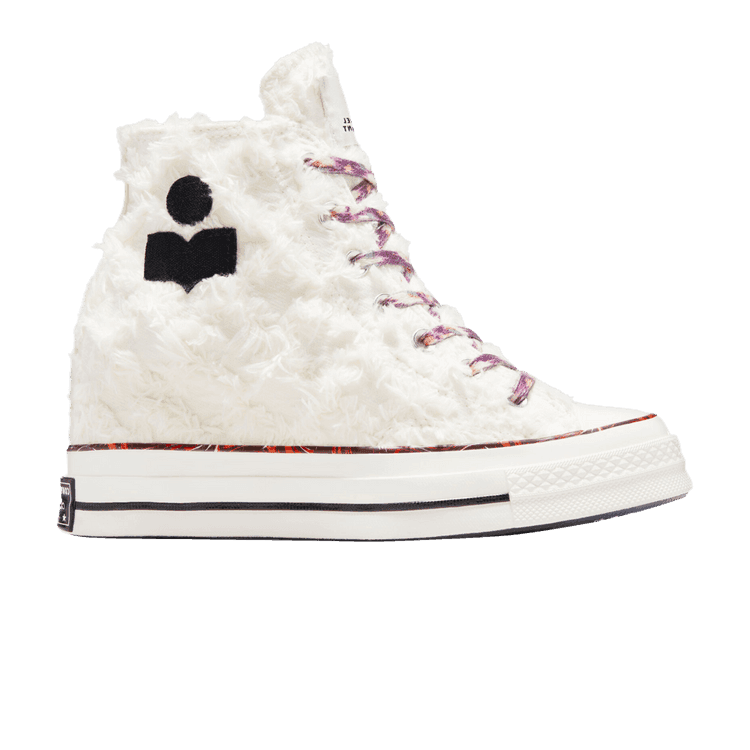Isabel Marant x Converse Wmns Chuck 70 Internal Wedge High 'Vanilla White' Vanilla White/Black/Red