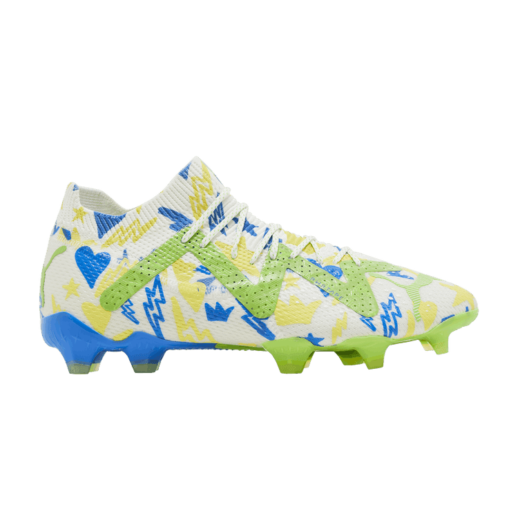 Neymar Jr. x Puma Future Ultimate FG AG 'Instituto Pack' White/Racing Blue/Lemon Meringue/Parakeet Green