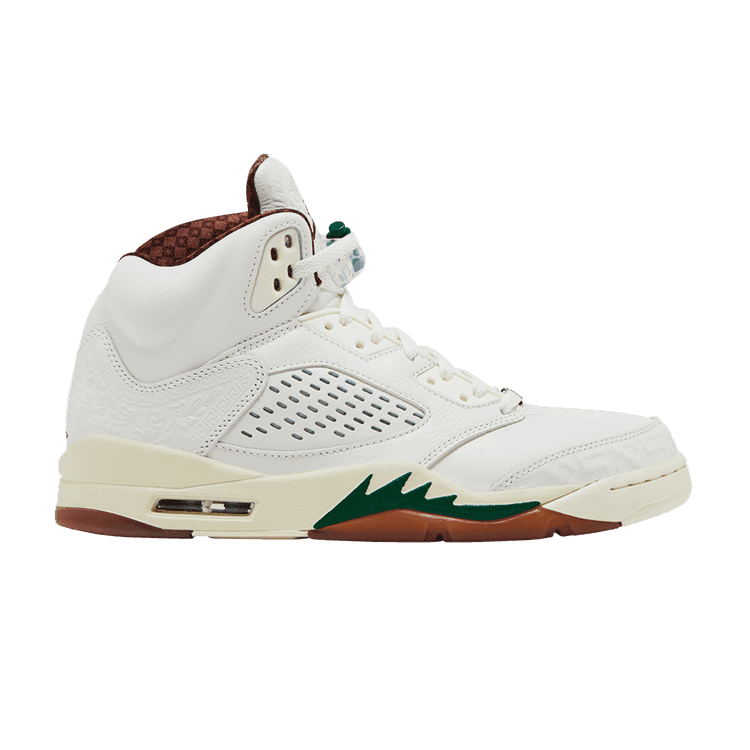 Air Jordan 5 Retro 'El Grito - Sail' Sail/Coconut Milk/Pine Green/Dark Pony