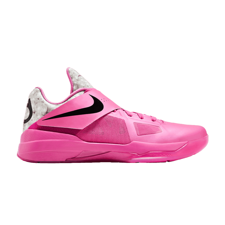 Nike Zoom KD 4 'Aunt Pearl' 2024 Pinkfire 2/Black/Metallic Silver