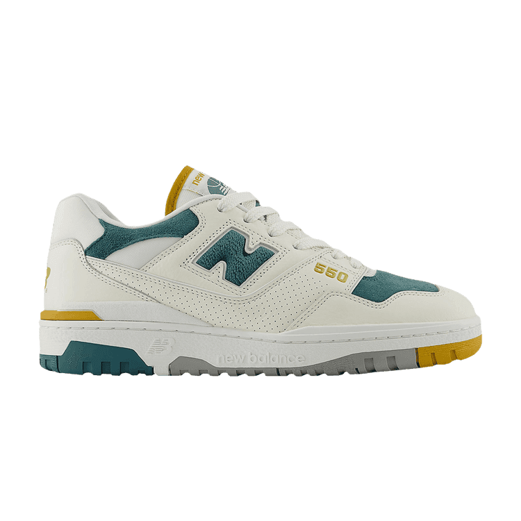 New Balance 550 'Suede Toe Pack - Green Mustard'