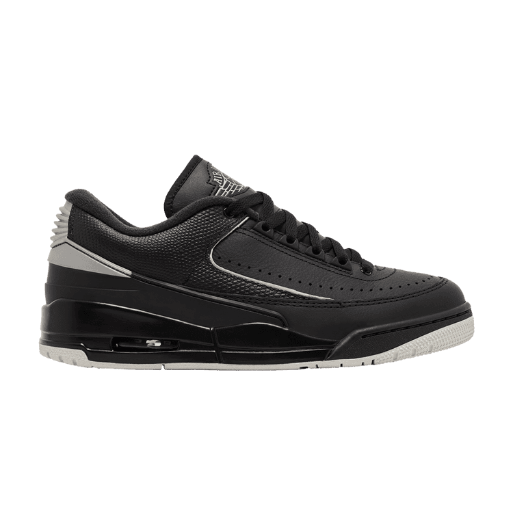 Air Jordan 2/3 'Black Metallic Silver' Black/Metallic Silver