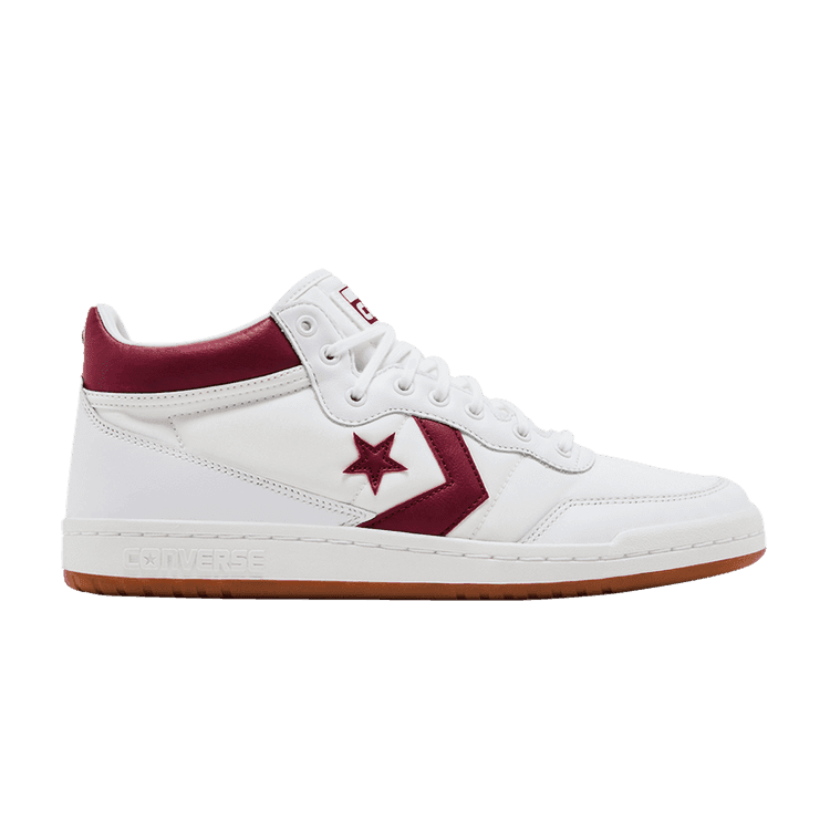 Converse Fastbreak Pro Leather Mid 'White Team Red Gum' White/Team Red/White
