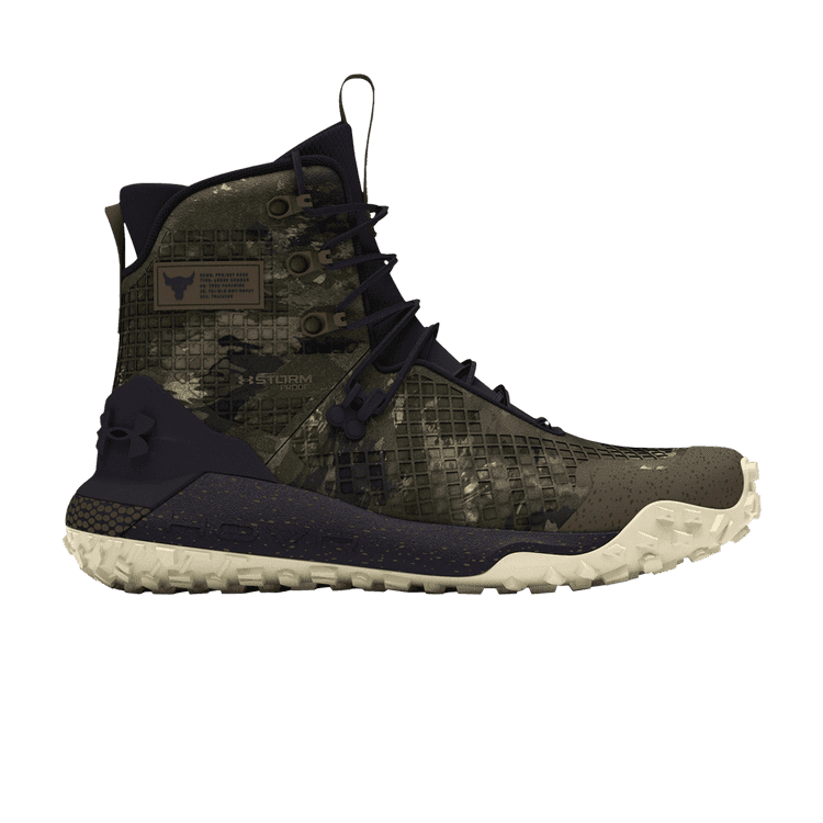 Project Rock x Under Armour HOVR Dawn Waterproof 2.0 Boot 'Turtle Camo' Turtle/Silt/Anthracite