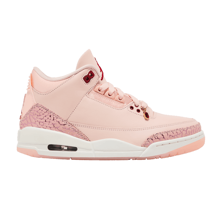 Wmns Air Jordan 3 Retro 'Treat Yourself' Washed Coral/Gym Red/Sail