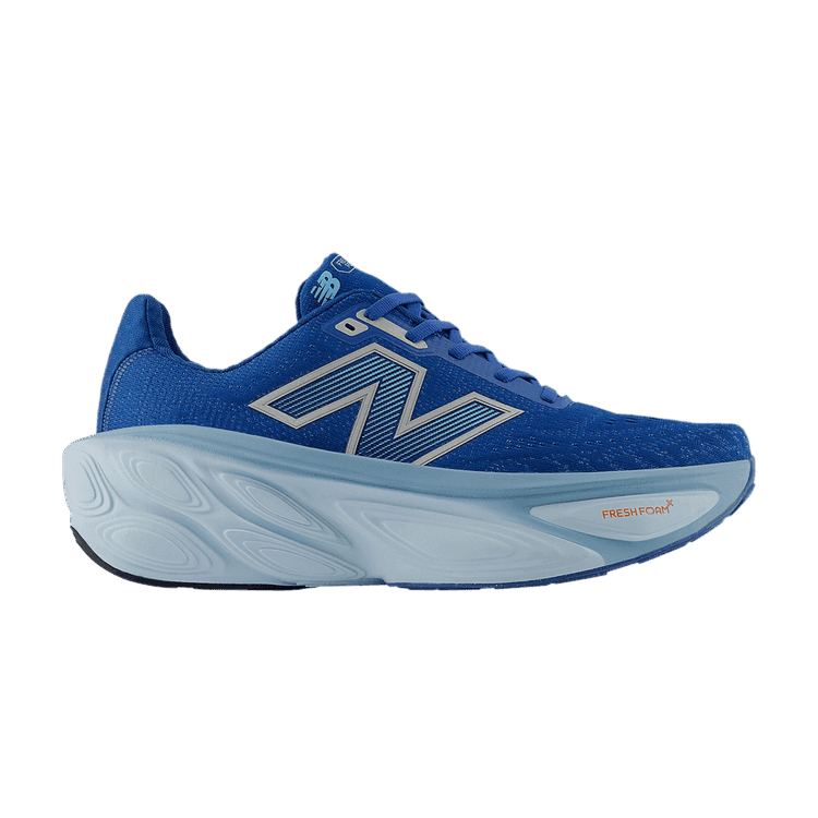 New Balance Fresh Foam X More v5 2E Wide 'Blue Agate' Blue Agate/Quarry Blue/Silver Metallic
