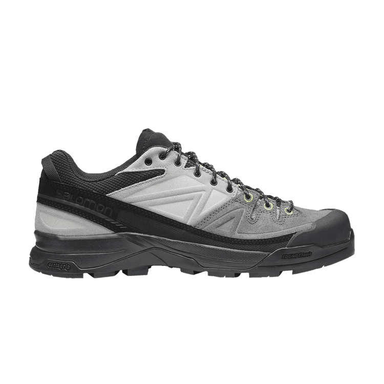 Salomon X-ALP Leather 'Black Castlerock' Black/Castlerock/Dark Citron