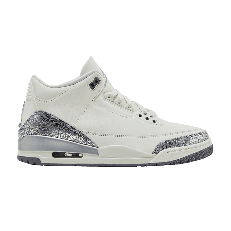 Wmns Air Jordan 3 Retro 'Sail Metallic Silver' Sail/Cement Grey/Metallic Silver