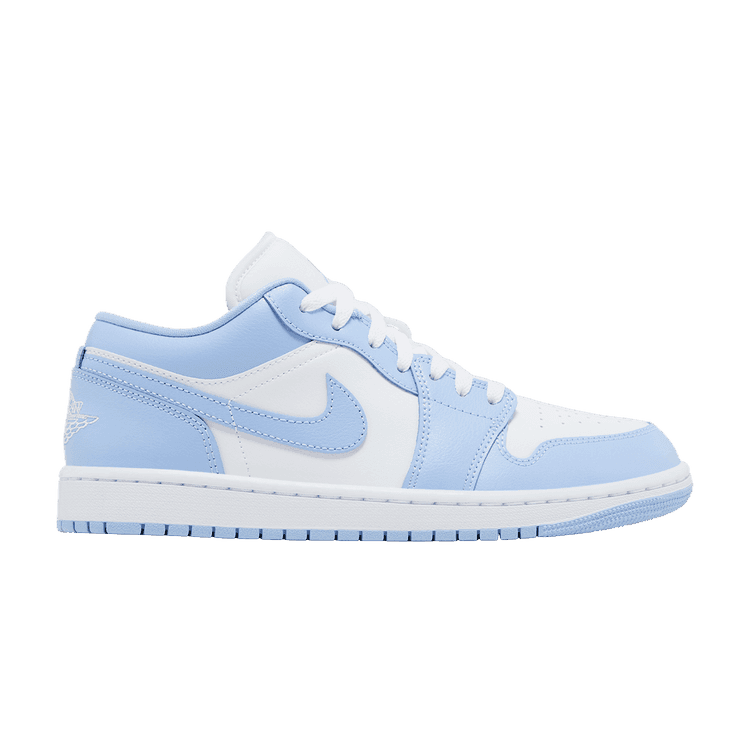 Wmns Air Jordan 1 Low 'Aluminum' White/Aluminum