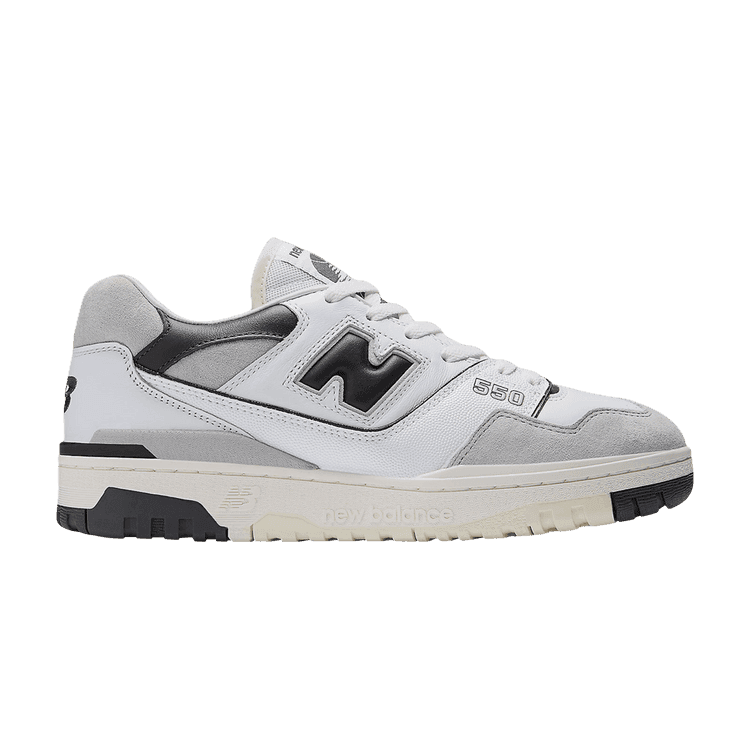 New Balance 550 'Grey White Black' White/Black