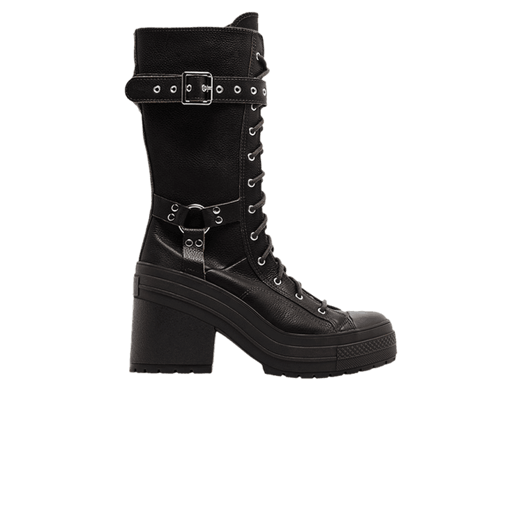 Converse Wmns Chuck 70 De Luxe Heel XX Platform High 'Mudguard Buckles' Mudguard/Black/Black