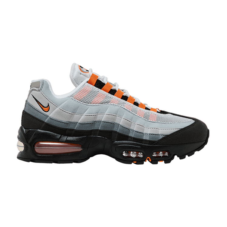 Nike Air Max 95 OG 'Bright Mandarin' 2025 White/Bright Mandarin/Wolf Grey/Light Smoke Grey/Black