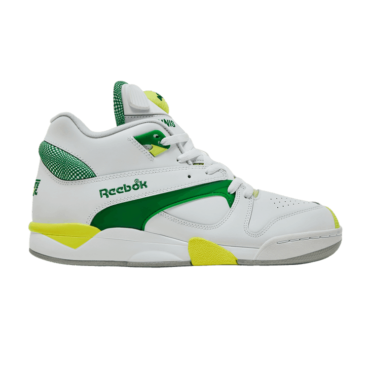 Reebok Court Victory Pump '35th Anniversary' Footwear White/Glen Green/Solar Acid Yellow