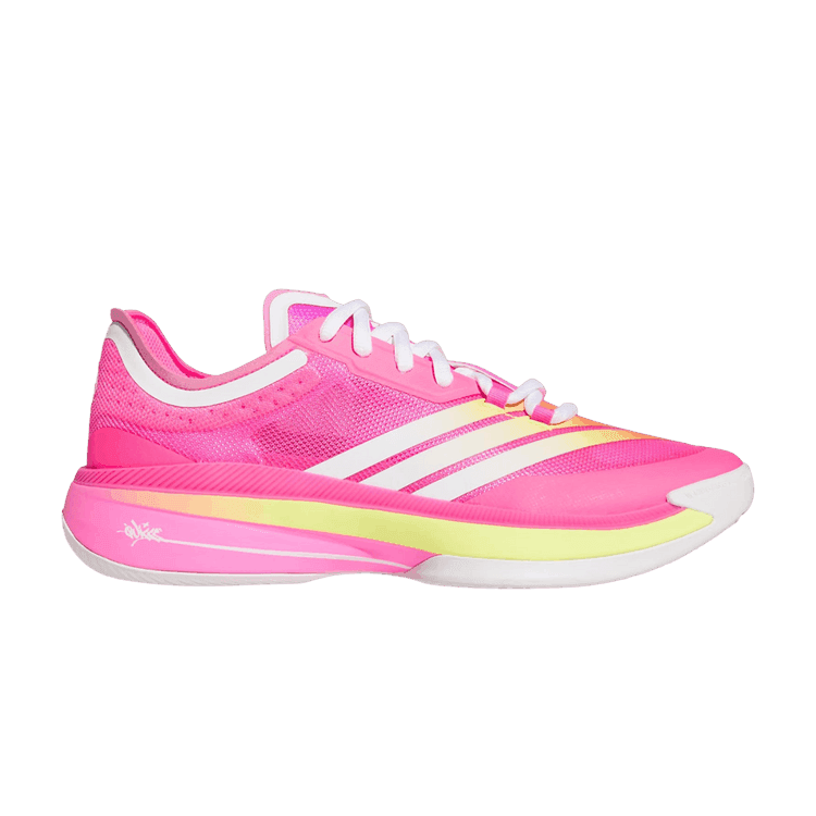 Quiccs x adidas Adizero Select 3.0 'KQ63' Lucid Pink/Bright Yellow/Cloud White