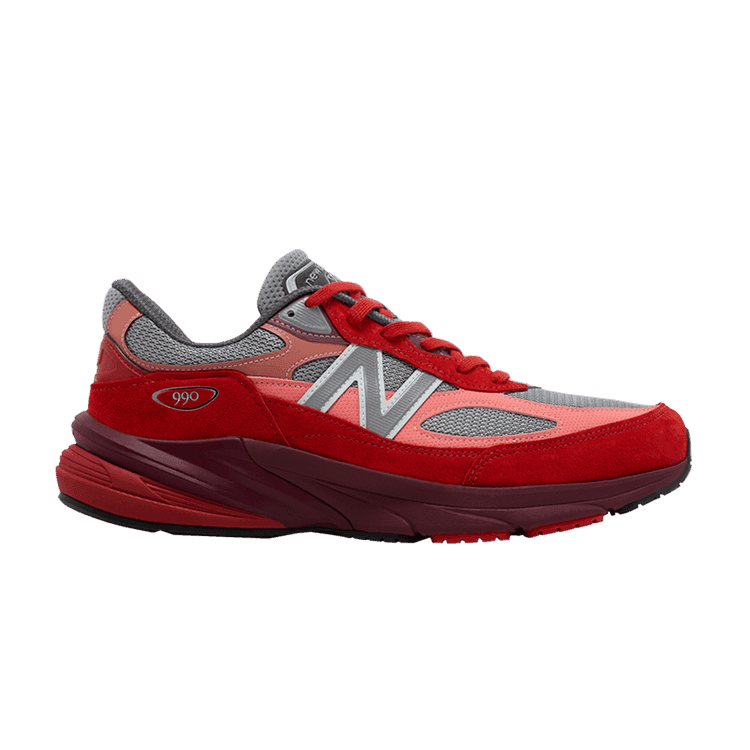 Teddy Santis x New Balance 990v6 Made in USA 'Community Pack - Red' Molten Lava/Monarch Burgundy/Slate Grey