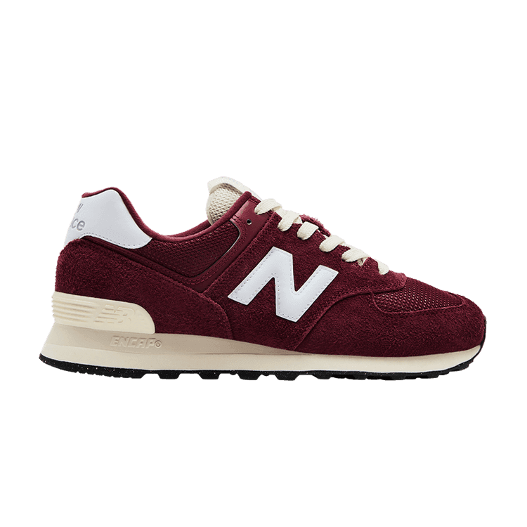 New Balance 574 'Classic Crimson' Classic Crimson/White/Angora
