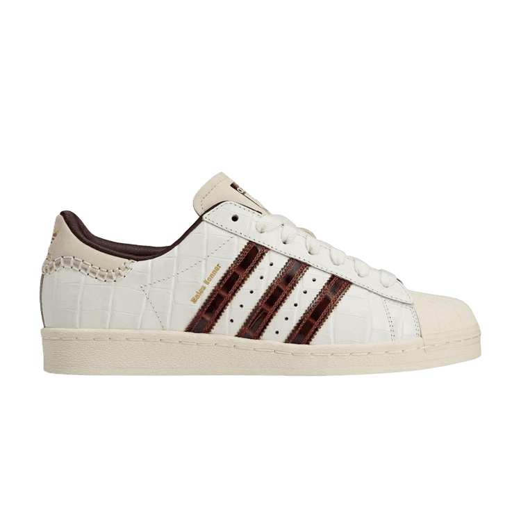 Wales Bonner x adidas Superstar 'Croc - Fox Brown' Wonder White/Fox Brown/Wonder White