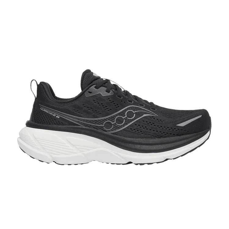 Saucony Hurricane 25 'Black White' Black/White