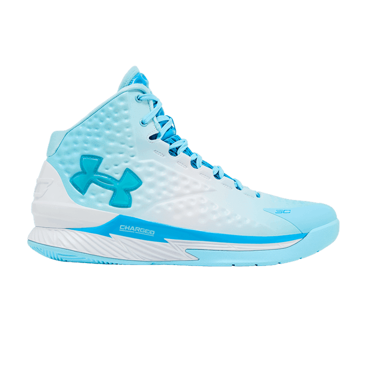 Under Armour Curry 1 Retro 'Mouthguard' Capri/Sky Blue