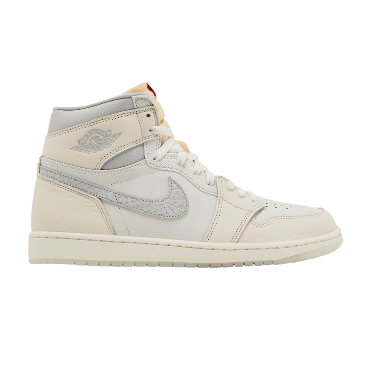 Air Jordan 1 High Retro OG 'Sail Elephant Print' Sail/University Red/Pale Ivory/Coconut Milk/Phantom/Coconut Milk