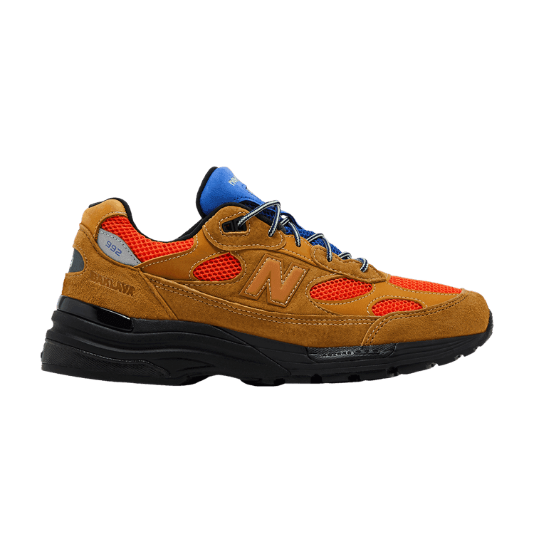 Action Bronson x New Balance 992 Made in USA 'Tan Orange Blue'