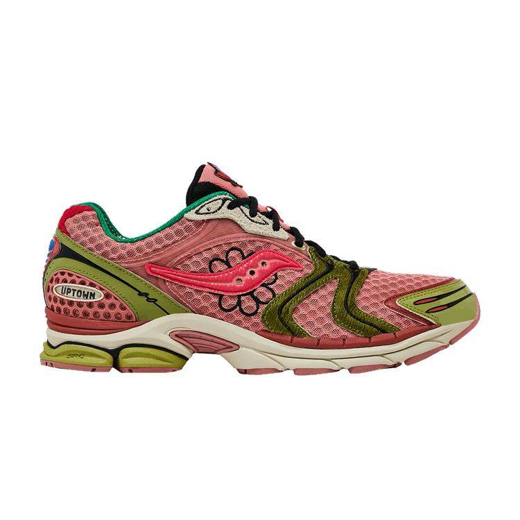 Jae Tips x Saucony ProGrid Triumph 4 'Flowers Pack - Peach' Peach/Leaf