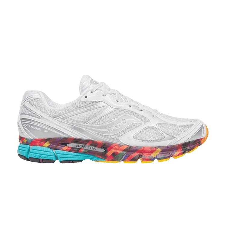 Saucony ProGrid Guide 7 'Boston' White/Multi-Color