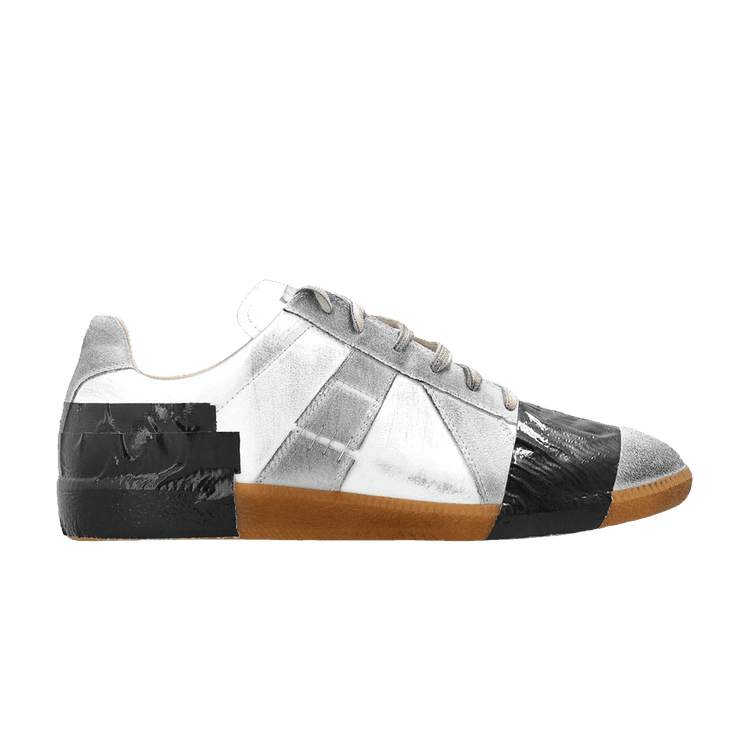 Maison Margiela Taped Replica 'Off White Black' White