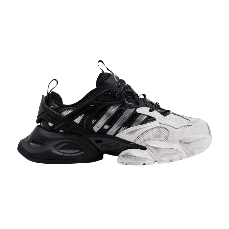 adidas XLG Runner Deluxe 'White Black' Crystal White/Core Black/Iron Metallic