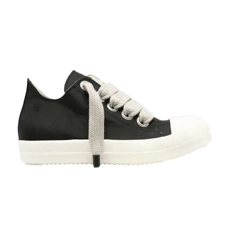 Rick Owens Temple Jumbolace Low 'Black Milk' Black/Milk