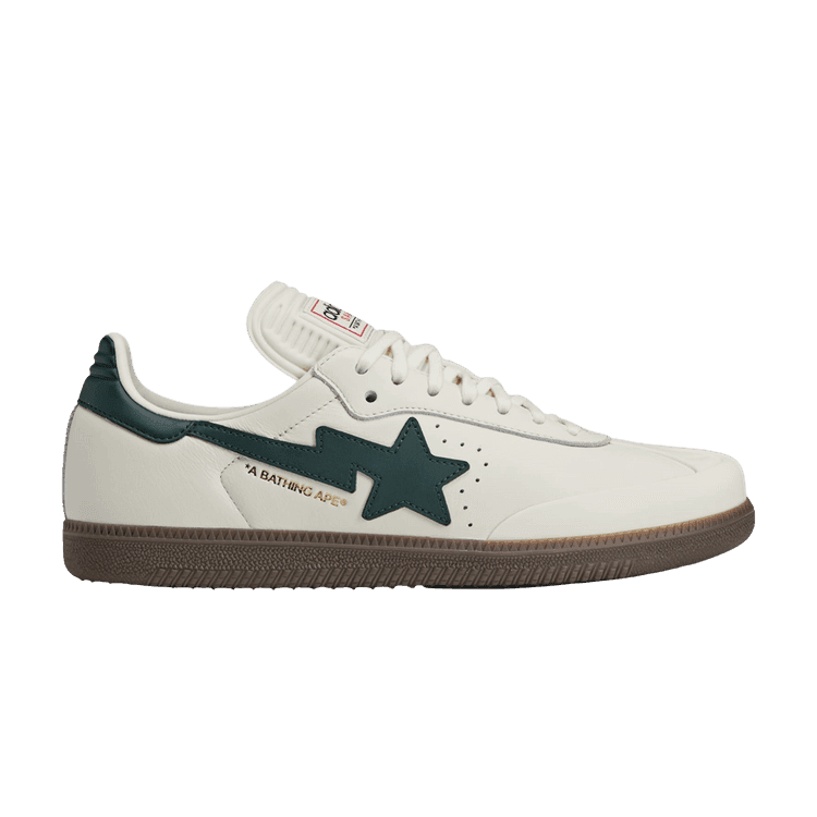 BAPE x adidas Samba 'World Cup' Off White/Shadow Green/Gum