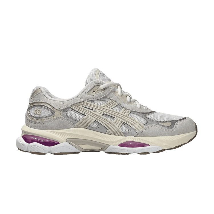 ASICS Gel NYC 2.0 'White Cream Purple' White/Cream