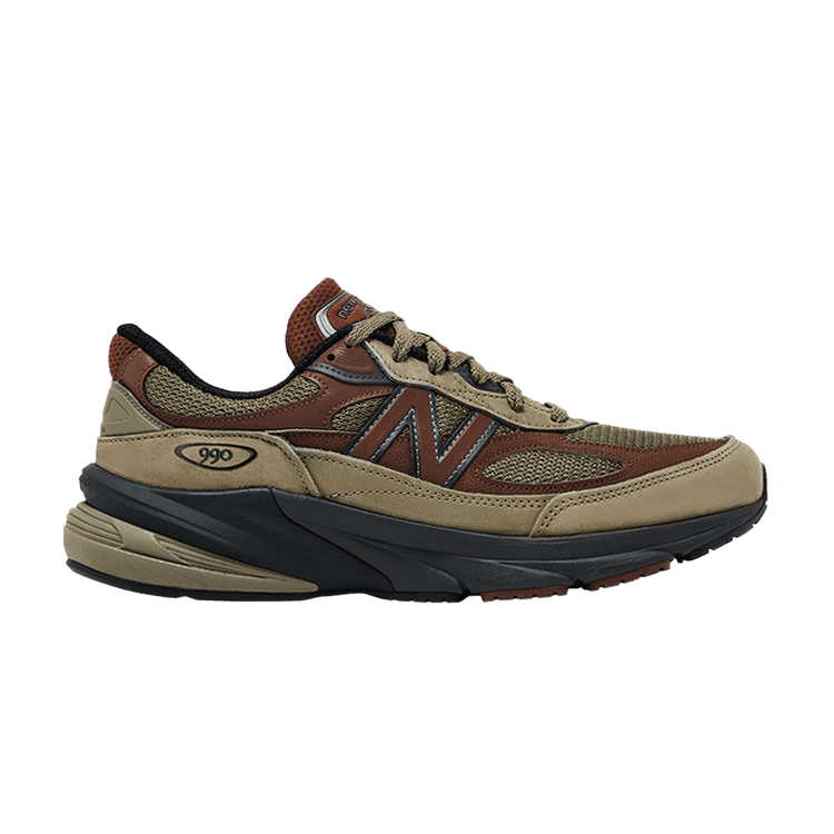 Teddy Santis x New Balance 990v6 Made in USA 'Dark Camo Rich Oak' Dark Camo/Rich Oak/Black Cement