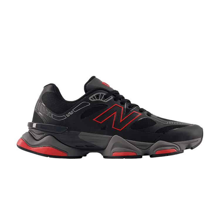 New Balance 9060 'Black Red' Black/Red