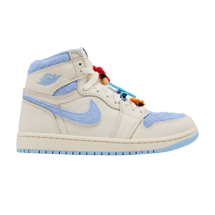 Wmns Air Jordan 1 High OG 'Pale Ivory Pyschic Blue' Pale Ivory/Psychic Blue-Coconut Milk