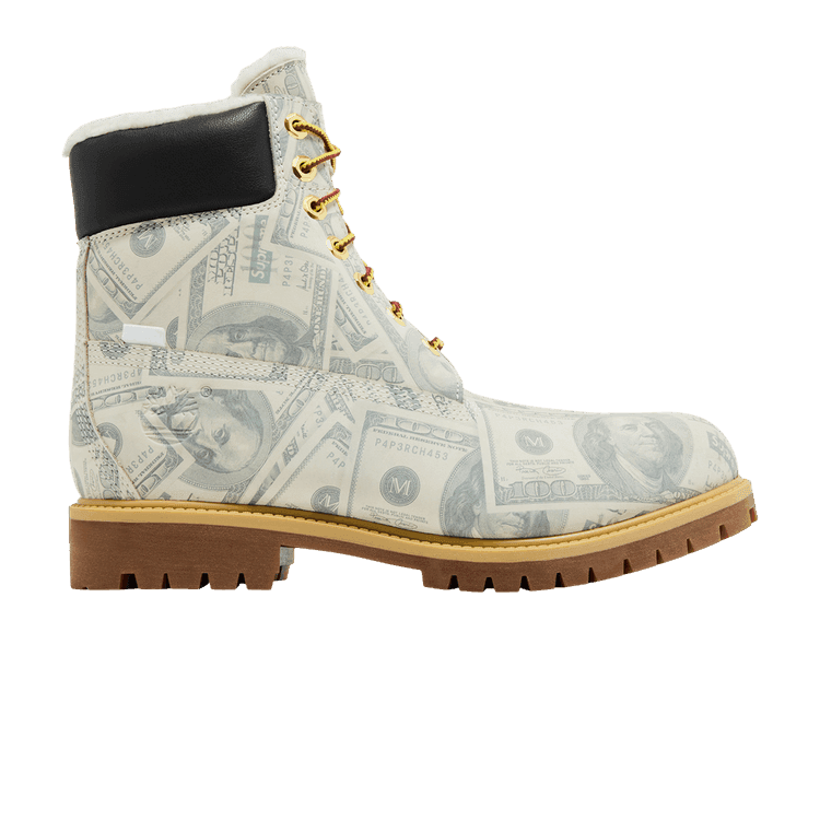 Supreme x MM6 Maison Margiela x Timberland 6 Inch Premium Waterproof Boot 'Money' Green/Brown