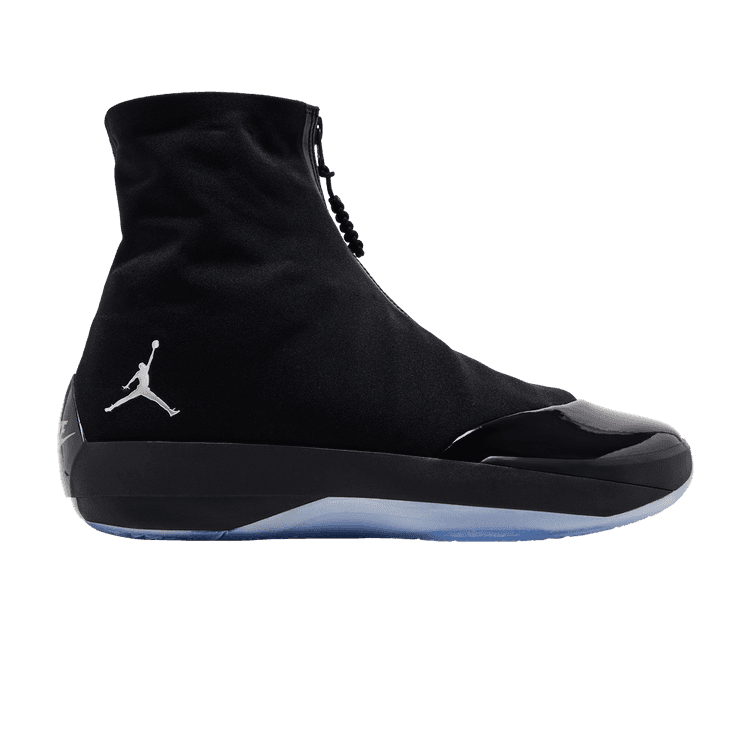 Air Jordan 4028 'Black Volt' Black/Metallic Silver/Barely Volt