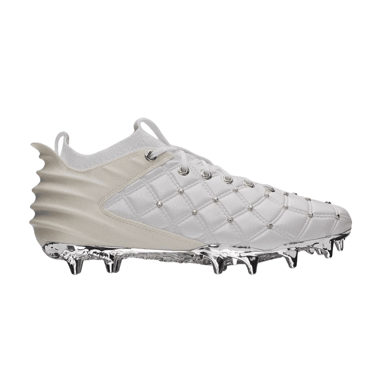 Justin Jefferson x Under Armour Blur 2.0 MC Chrome 18 'White Metallic Silver' White/Chrome