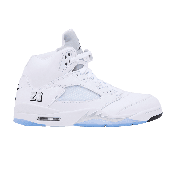 Air Jordan 5 Retro 'White Metallic' 2026 White/Metallic Silver/Black